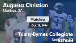 Matchup: Augusta Christian vs. Trinity-Byrnes Collegiate School 2016