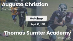 Matchup: Augusta Christian vs. Thomas Sumter Academy 2017
