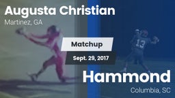 Matchup: Augusta Christian vs. Hammond  2017