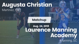 Matchup: Augusta Christian vs. Laurence Manning Academy  2018