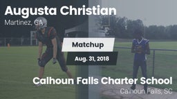 Matchup: Augusta Christian vs. Calhoun Falls Charter School 2018