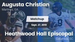 Matchup: Augusta Christian vs. Heathwood Hall Episcopal  2019