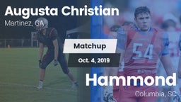 Matchup: Augusta Christian vs. Hammond  2019