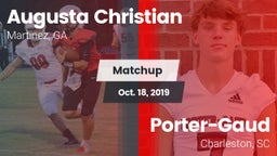 Matchup: Augusta Christian vs. Porter-Gaud  2019