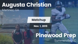 Matchup: Augusta Christian vs. Pinewood Prep  2019
