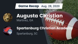 Recap: Augusta Christian  vs. Spartanburg Christian Academy  2020