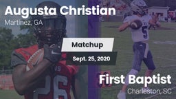 Matchup: Augusta Christian vs. First Baptist  2020