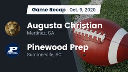 Recap: Augusta Christian  vs. Pinewood Prep  2020