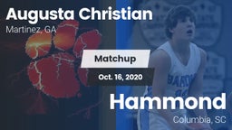 Matchup: Augusta Christian vs. Hammond  2020