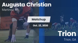 Matchup: Augusta Christian vs. Trion  2020