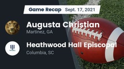 Recap: Augusta Christian  vs. Heathwood Hall Episcopal  2021