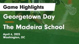 Georgetown Day  vs The Madeira School Game Highlights - April 6, 2023