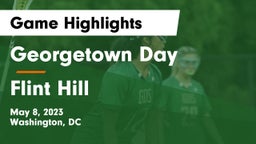 Georgetown Day  vs Flint Hill  Game Highlights - May 8, 2023