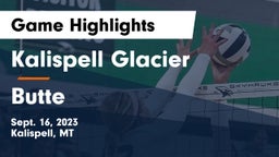 Kalispell Glacier  vs Butte  Game Highlights - Sept. 16, 2023