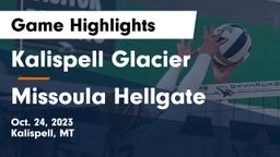 Kalispell Glacier  vs Missoula Hellgate  Game Highlights - Oct. 24, 2023