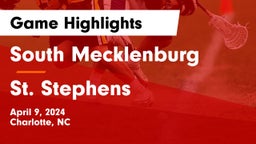 South Mecklenburg  vs St. Stephens  Game Highlights - April 9, 2024