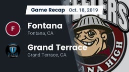 Recap: Fontana  vs. Grand Terrace  2019