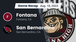 Recap: Fontana  vs. San Bernardino  2023