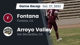 Recap: Fontana  vs. Arroyo Valley  2023
