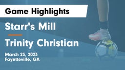 Starr's Mill  vs Trinity Christian  Game Highlights - March 23, 2023