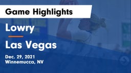 Lowry  vs Las Vegas  Game Highlights - Dec. 29, 2021