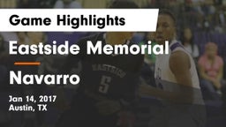 Eastside Memorial  vs Navarro  Game Highlights - Jan 14, 2017