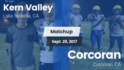 Matchup: Kern Valley High vs. Corcoran  2017
