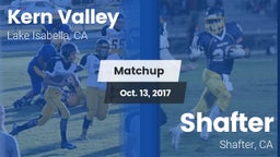 Matchup: Kern Valley High vs. Shafter  2017