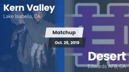 Matchup: Kern Valley High vs. Desert  2019