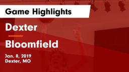 Dexter  vs Bloomfield  Game Highlights - Jan. 8, 2019