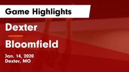 Dexter  vs Bloomfield Game Highlights - Jan. 14, 2020
