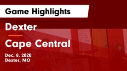 Dexter  vs Cape Central Game Highlights - Dec. 8, 2020