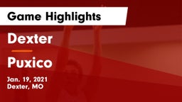 Dexter  vs Puxico   Game Highlights - Jan. 19, 2021