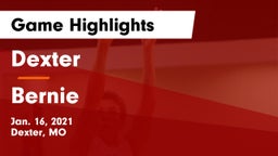 Dexter  vs Bernie  Game Highlights - Jan. 16, 2021