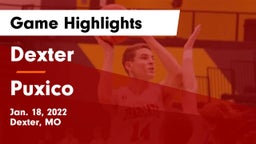 Dexter  vs Puxico   Game Highlights - Jan. 18, 2022