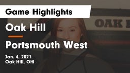 Oak Hill  vs Portsmouth West  Game Highlights - Jan. 4, 2021