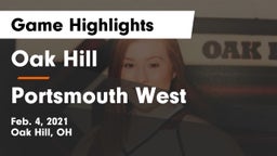 Oak Hill  vs Portsmouth West  Game Highlights - Feb. 4, 2021