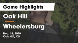 Oak Hill  vs Wheelersburg  Game Highlights - Dec. 18, 2020