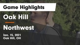 Oak Hill  vs Northwest  Game Highlights - Jan. 15, 2021