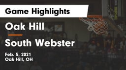 Oak Hill  vs South Webster  Game Highlights - Feb. 5, 2021