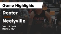 Dexter  vs Neelyville Game Highlights - Jan. 15, 2021