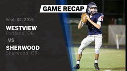 Recap: Westview  vs. Sherwood 2016