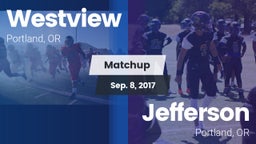 Matchup: Westview  vs. Jefferson  2017