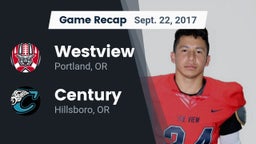 Recap: Westview  vs. Century  2017