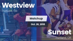 Matchup: Westview  vs. Sunset  2018