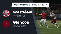 Recap: Westview  vs. Glencoe  2019
