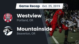 Recap: Westview  vs. Mountainside  2019