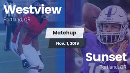 Matchup: Westview  vs. Sunset  2019
