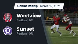 Recap: Westview  vs. Sunset  2021