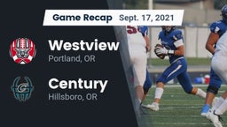 Recap: Westview  vs. Century  2021